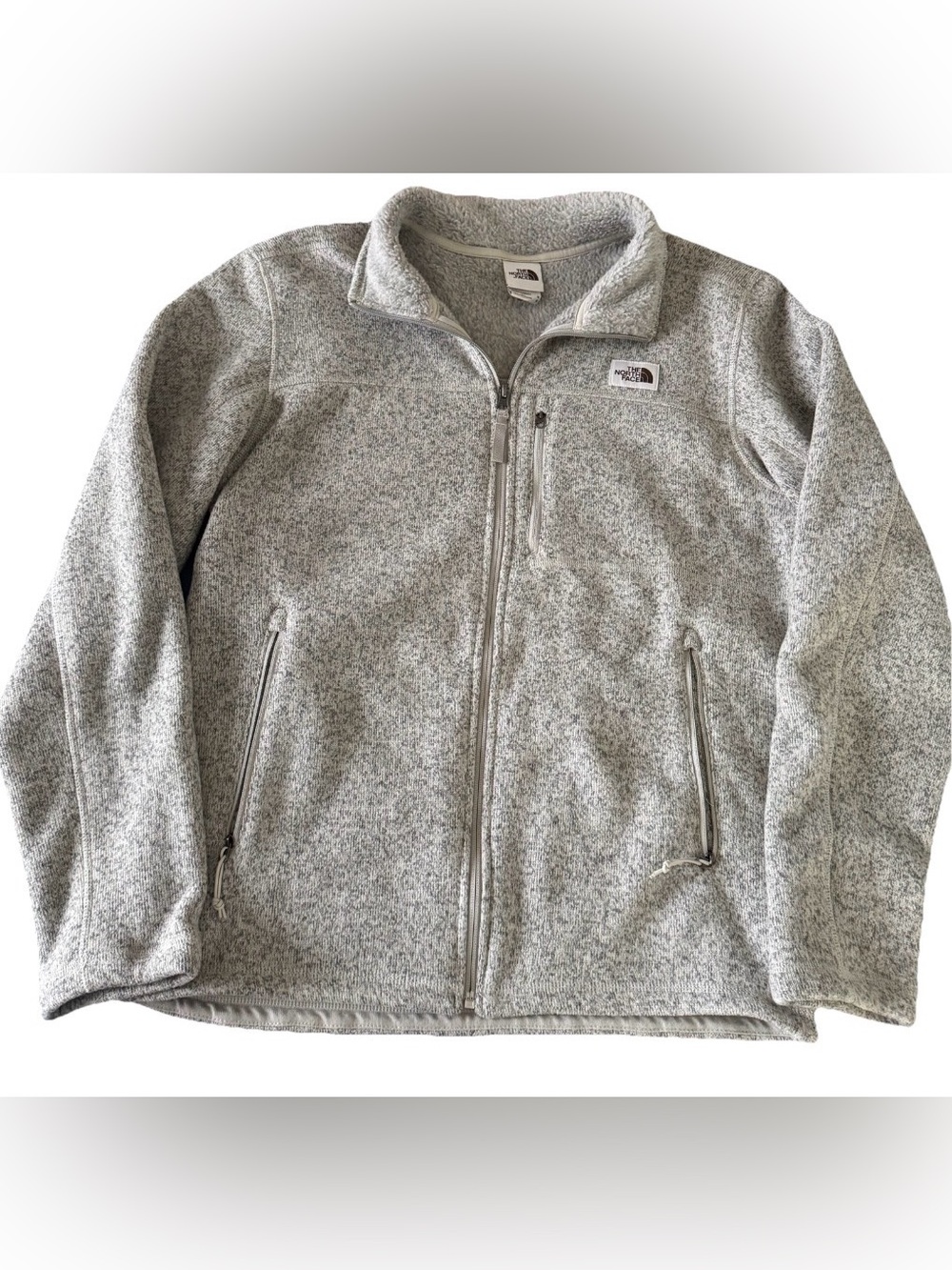 The North Face Leo Gordon Beige Full-Zip Fleece Jacket